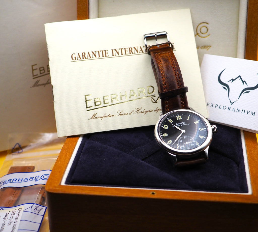 EBERHARD & CO. Traversetolo 1ª Serie "Tritium" – Ref. 21016 – Full Set