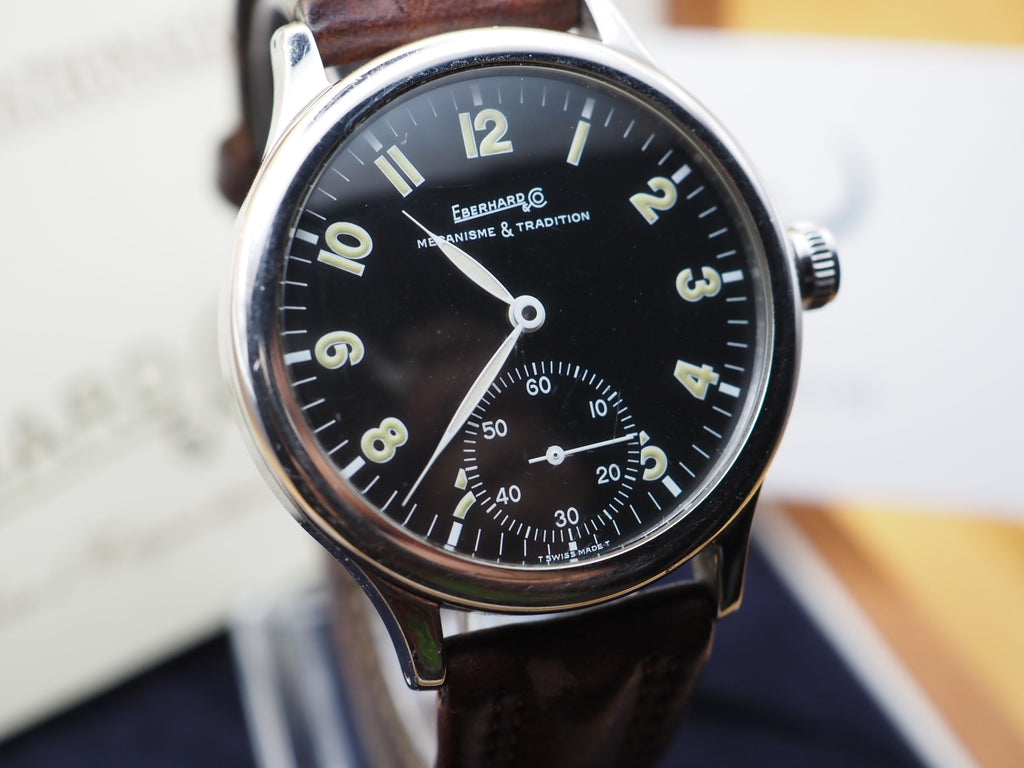 EBERHARD & CO. Traversetolo 1ª Serie "Tritium" – Ref. 21016 – Full Set