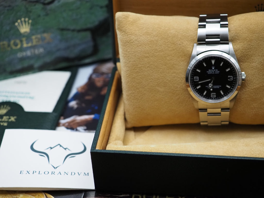 Rolex Explorer I Ref. 14270 – Seriale P (Ultima Produzione) – Full Set – Revisionato 2026