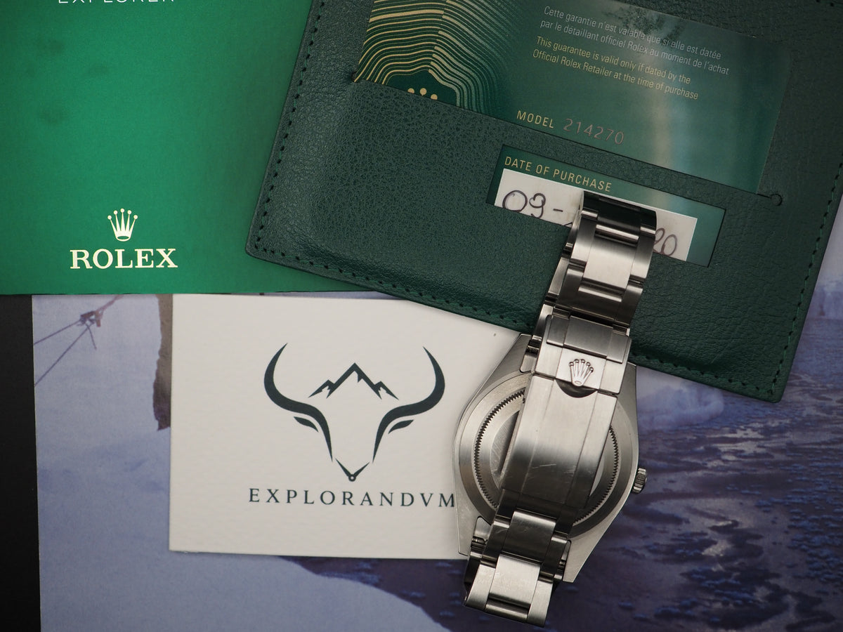 Rolex Explorer I ref. 214270 Mark II - Full set