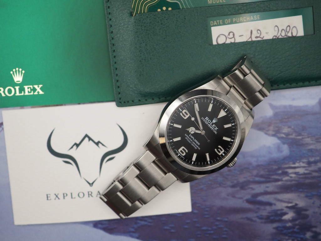 Rolex Explorer I ref. 214270 Mark II - Full set
