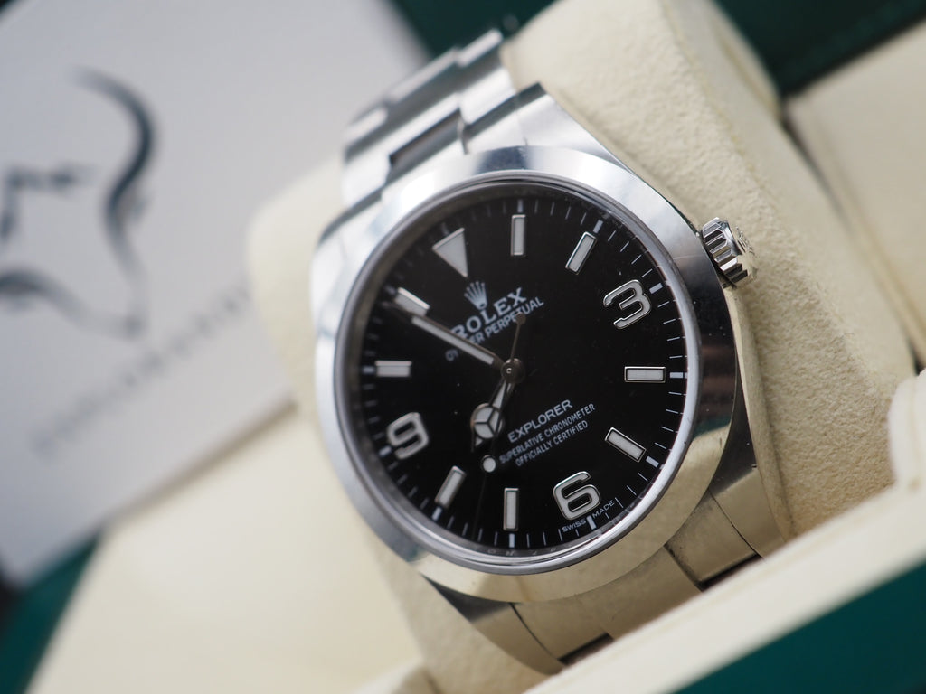 Rolex Explorer I ref. 214270 Mark II - Full set